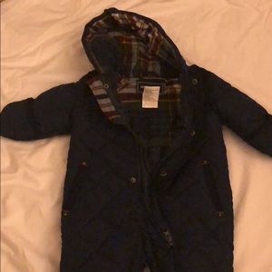 Never worn baby snowsuit
